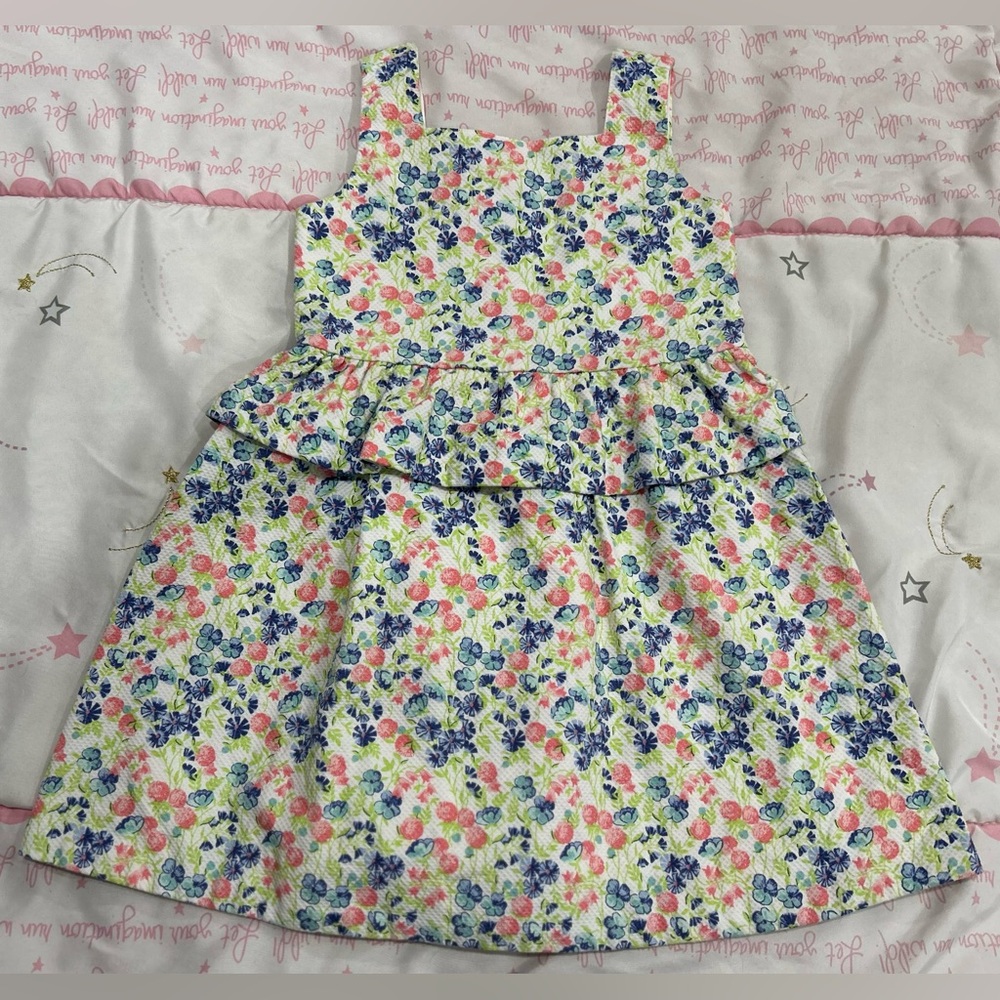 4, Janie and Jack Ditsy Floral Dress